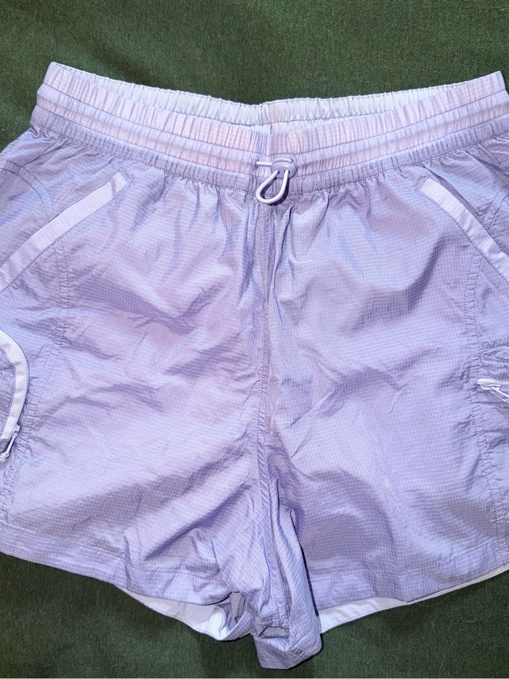 Outdoor Voices Windbreaker Shorts Lavendar RARE Size Small NWOT